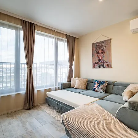 Luxury 2bedroom In Complex Family Garden With Free Parking * Βάρνα
