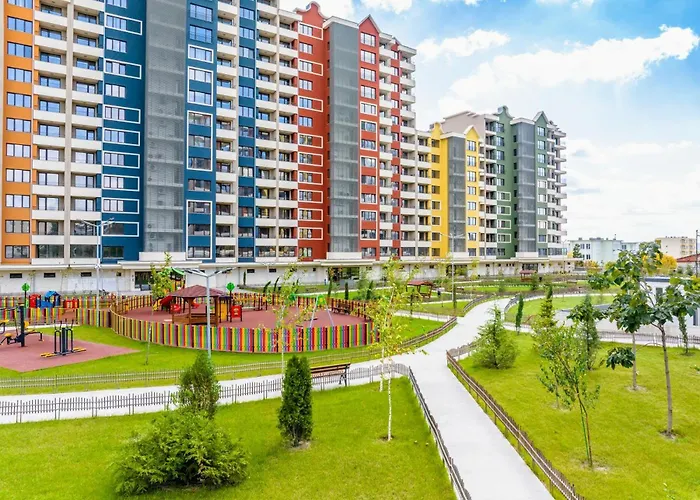 Luxury 2bedroom In Complex Family Garden With Free Parking Varna